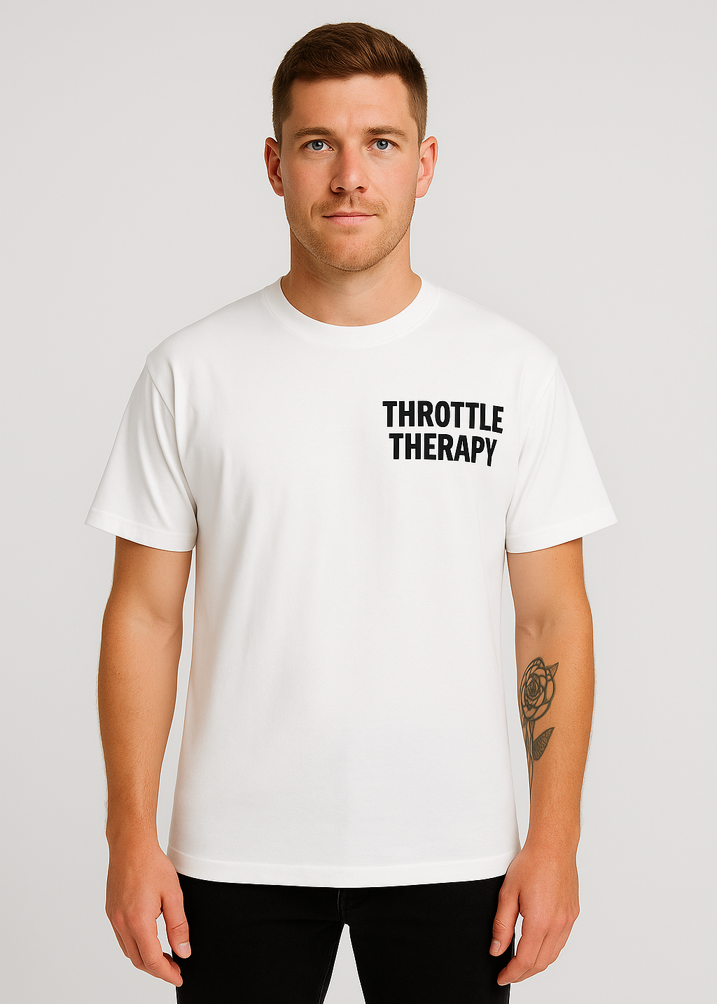 Oversized Unisex T-Shirt - White & Black