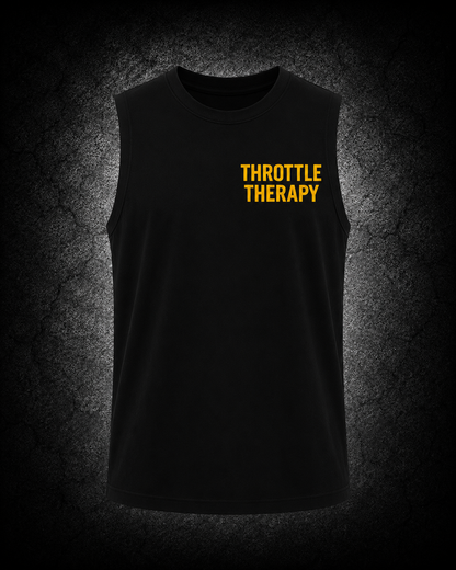 Unisex Singlet - Black & Gold