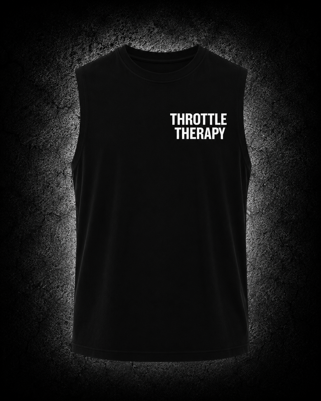 Unisex Singlet - Black & White