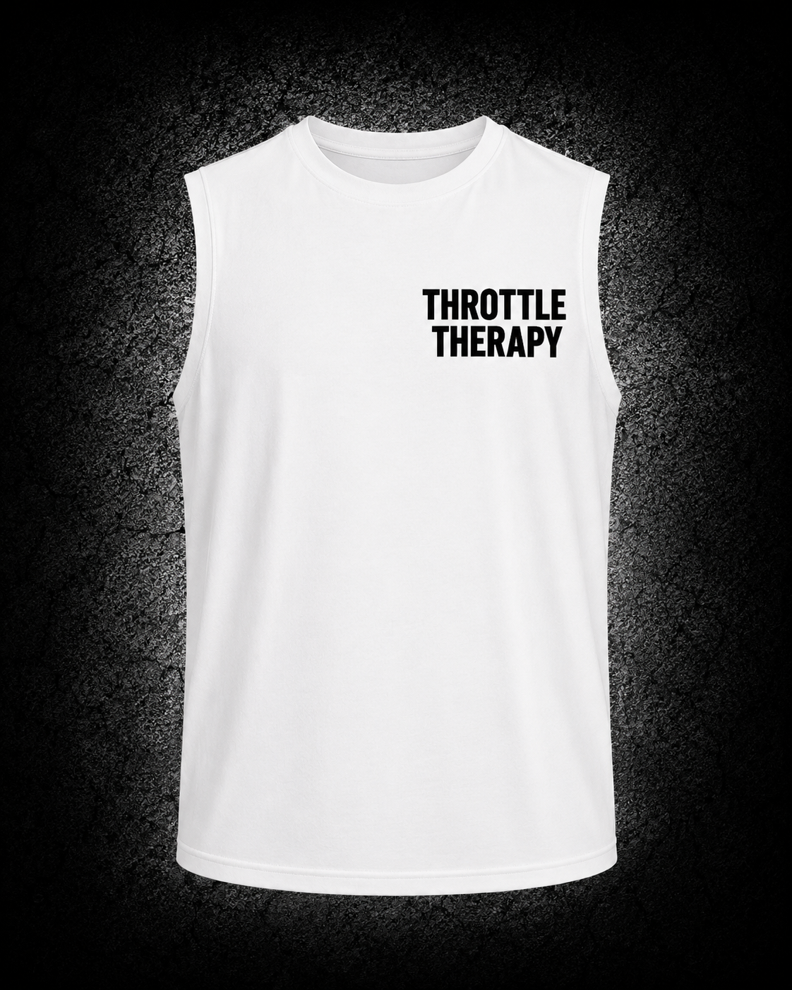 Unisex Singlet- Black & White