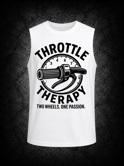 Unisex Singlet- Black & White