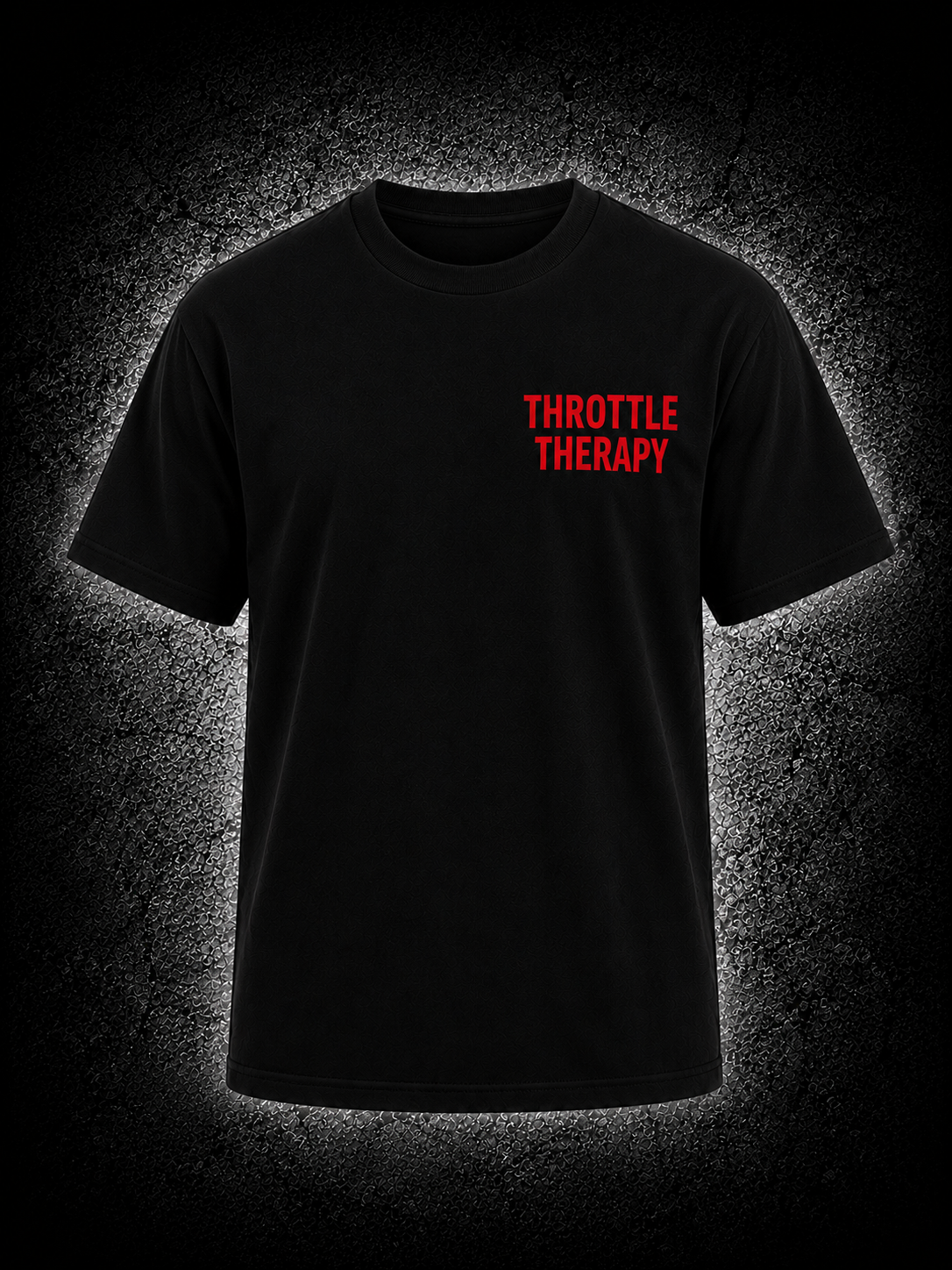 Oversized Unisex T-Shirt- Black & Red