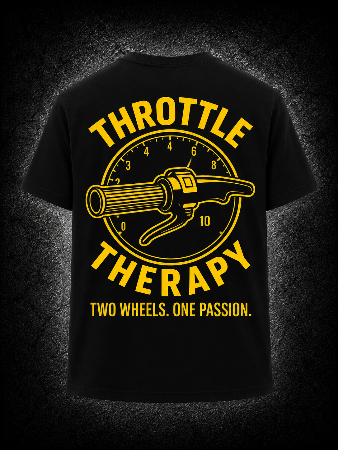 Unisex Oversized T-Shirt - Black & Gold