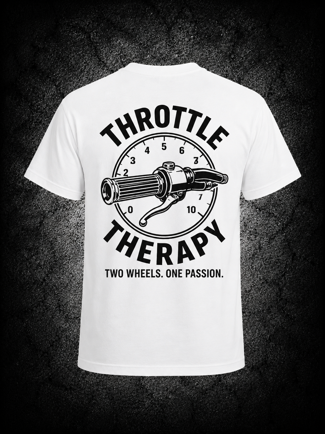 Oversized Unisex T-Shirt - White & Black